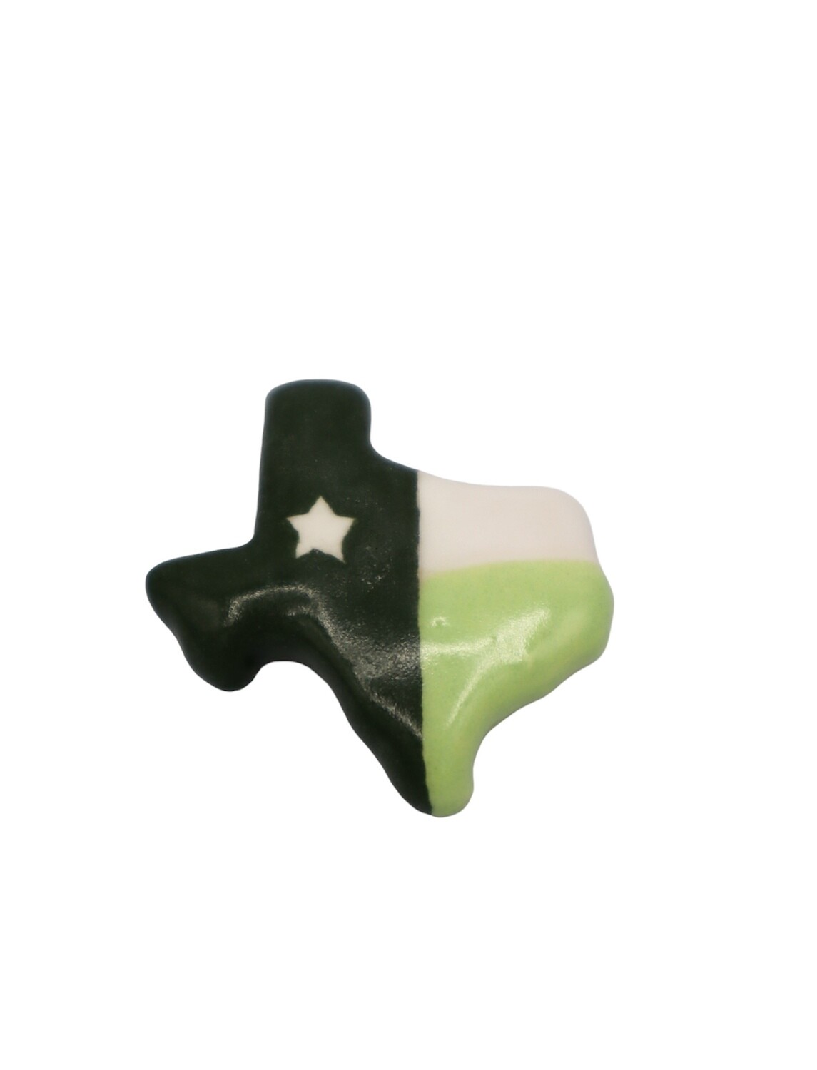 Green Texas Flag Magnet