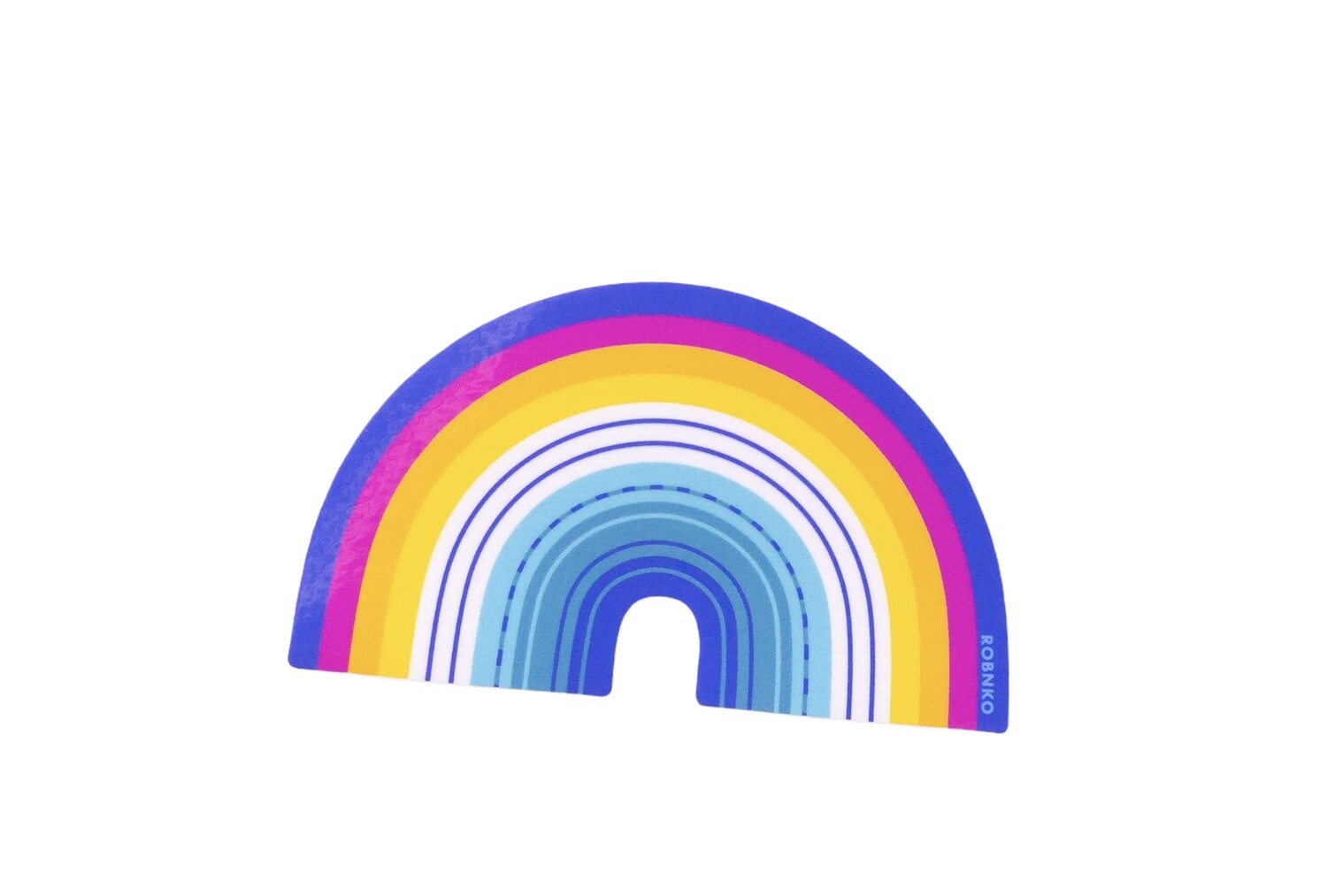 Serape Rainbow Sticker - Summertime