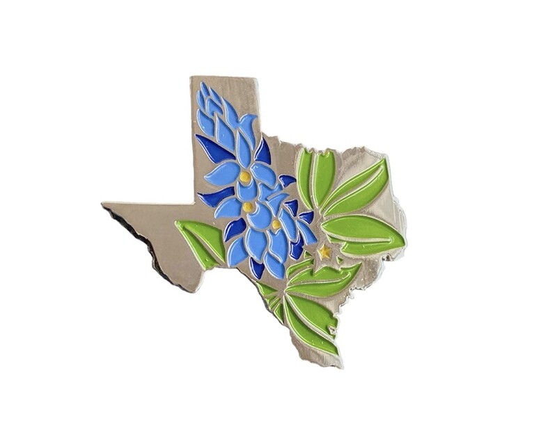 Texas Bluebonnet Pin