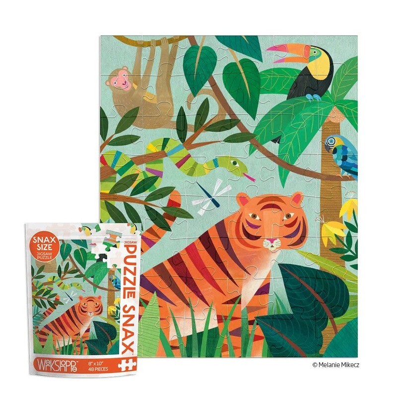 In The Jungle 48 Piece Puzzle Snax
