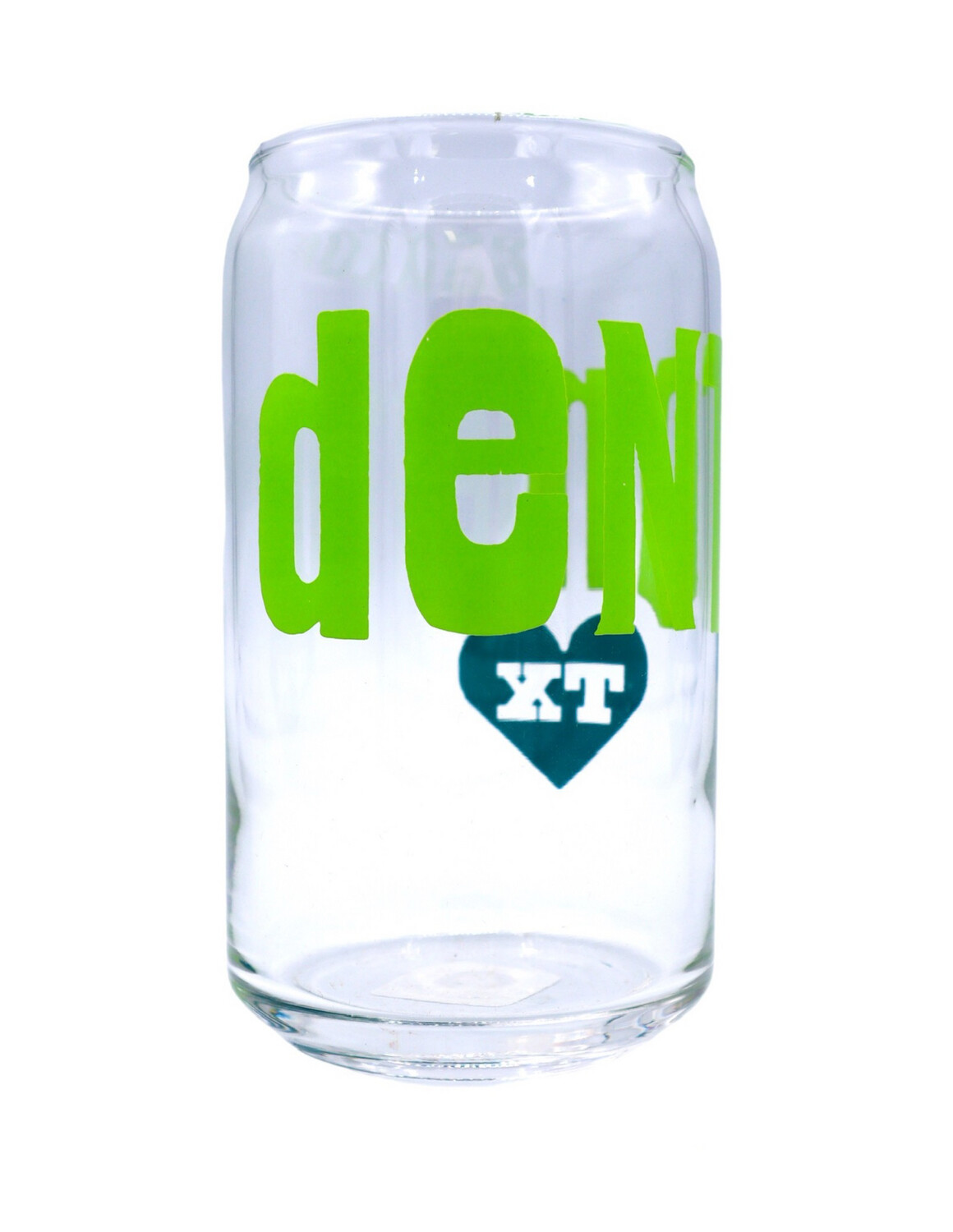 Denton Letterpress Can Glass