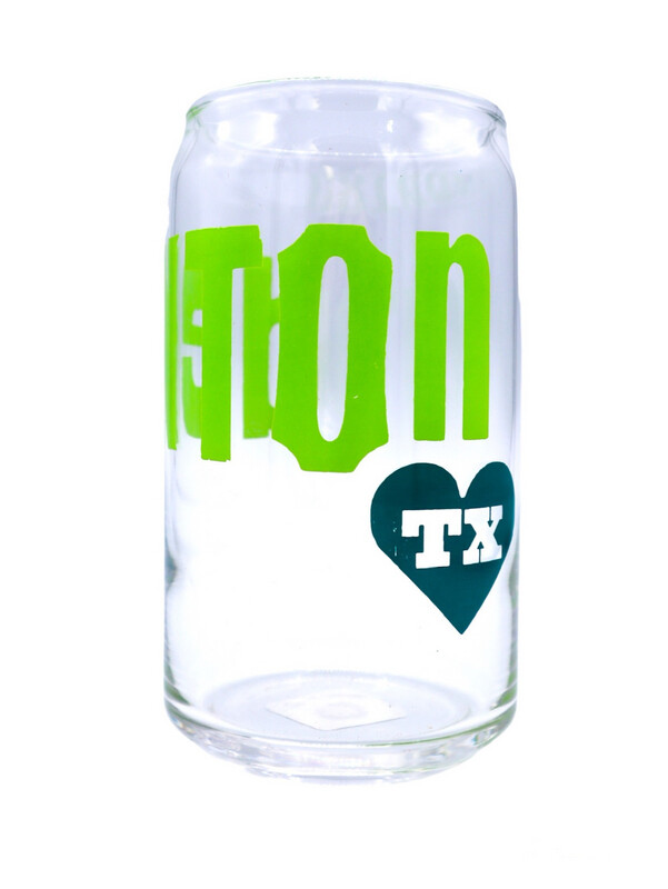 Denton Letterpress Can Glass