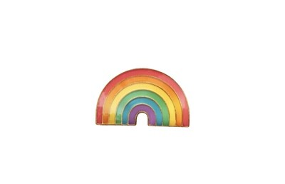Retro Style Pride Rainbow Pins