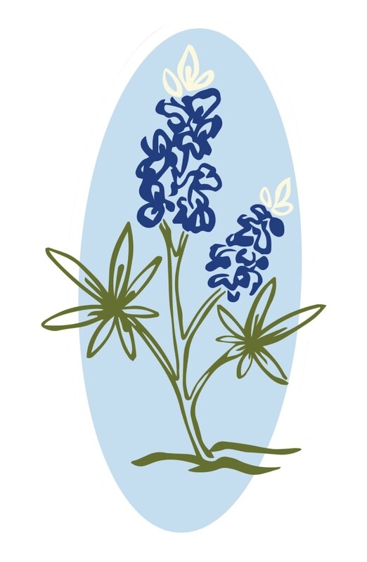 Bluebonnet Sticker