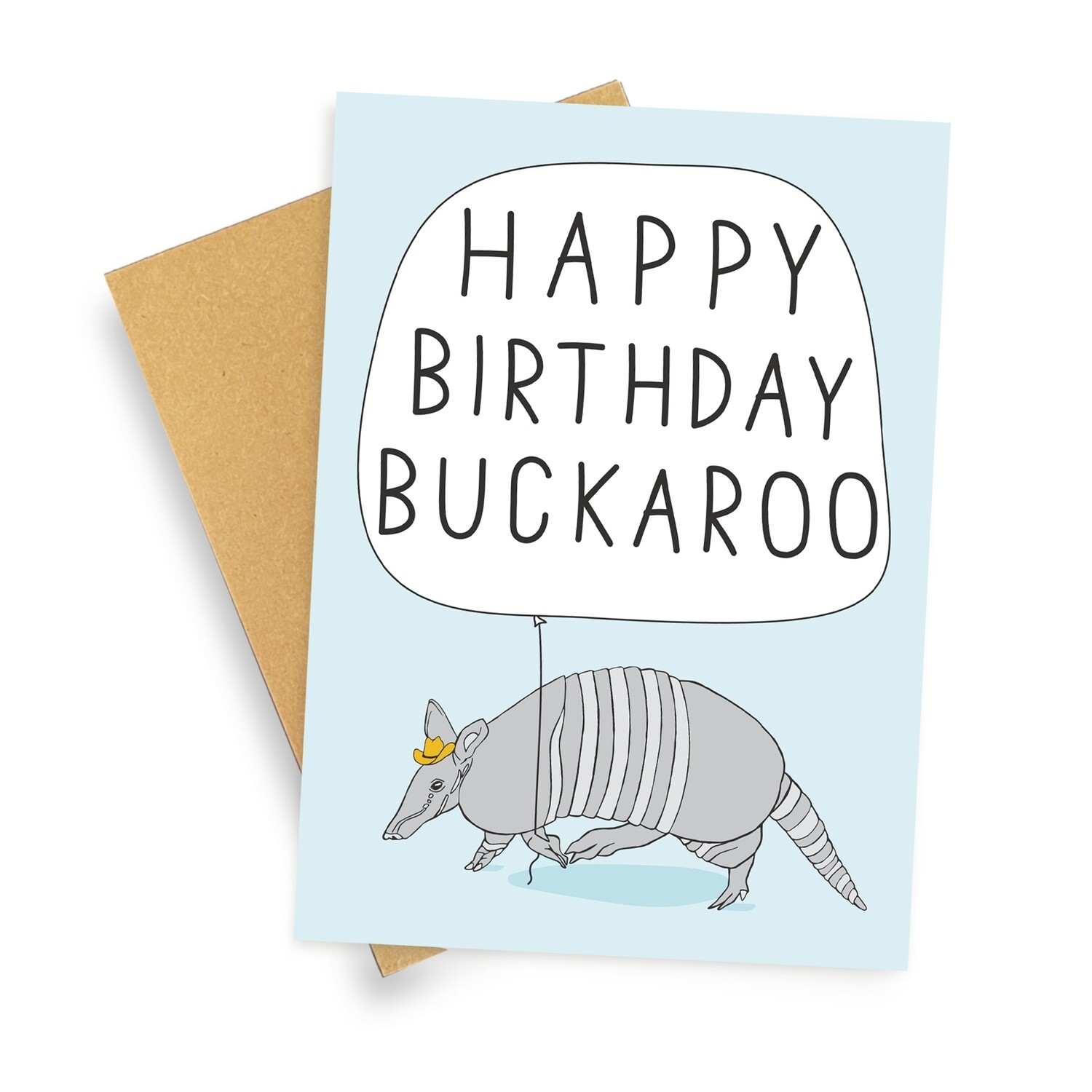 Happy BDay Buckaroo Card