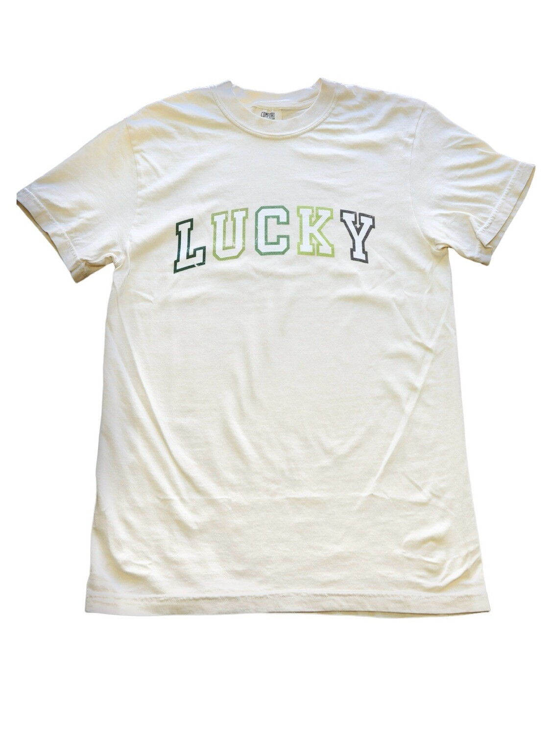 Retro Lucky Tee - Ivory