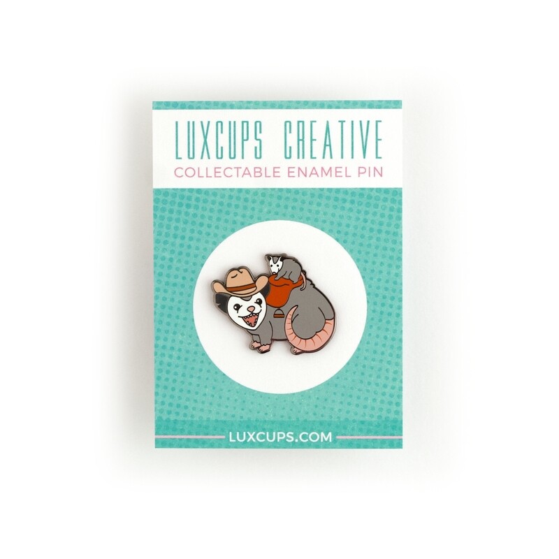 Possum Posse Pin