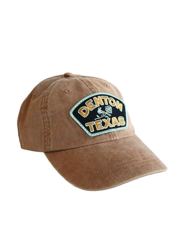 Denton Rose Dad Hat (Mississippi Mud)