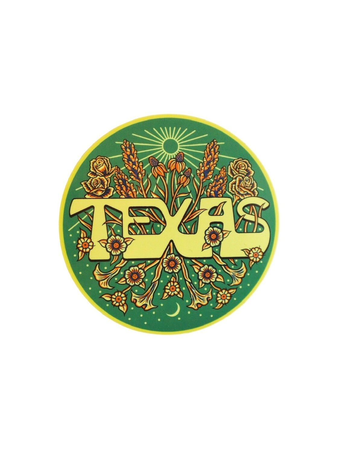 Texas Floral Sticker - Desert