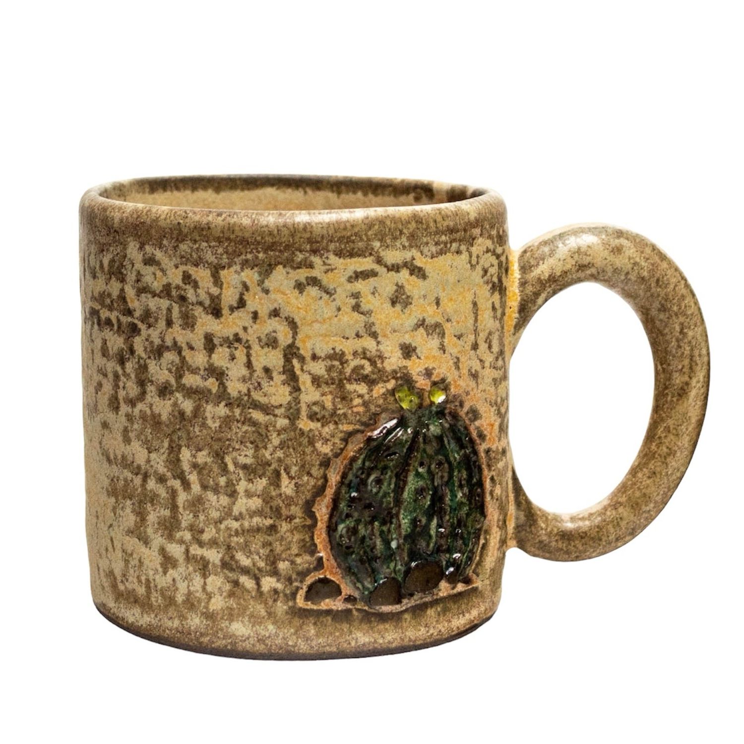 Barrel Cactus Handmade in Ohio Ceramic 10 oz Mug