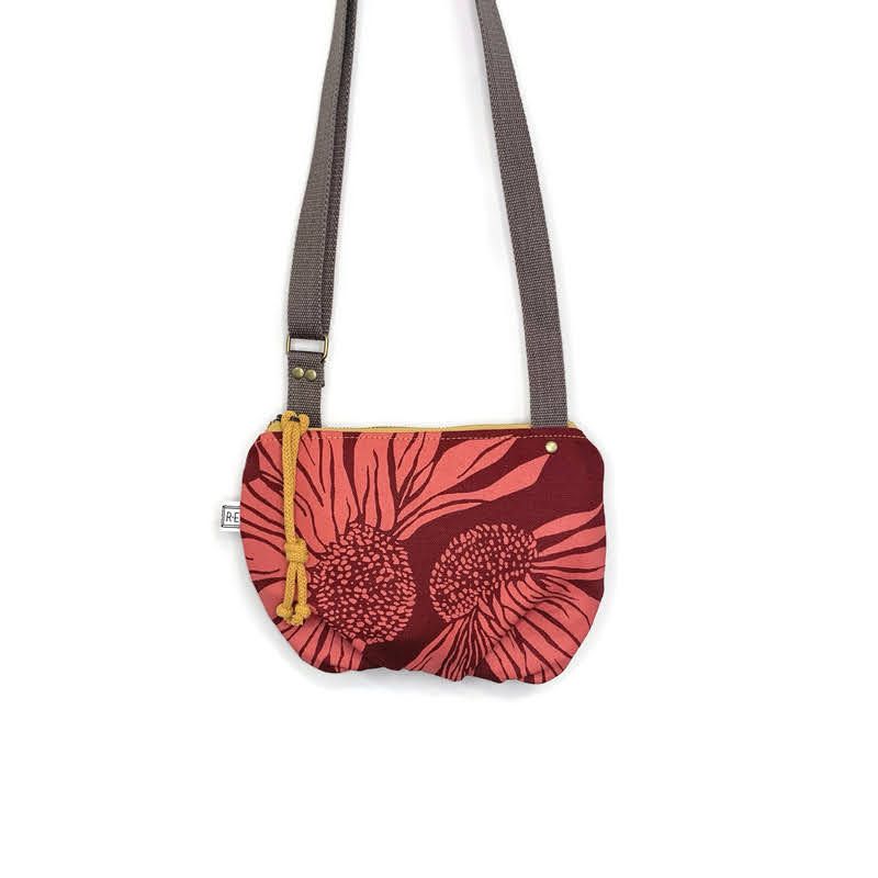 Date Purse - Coneflower (Sangria)