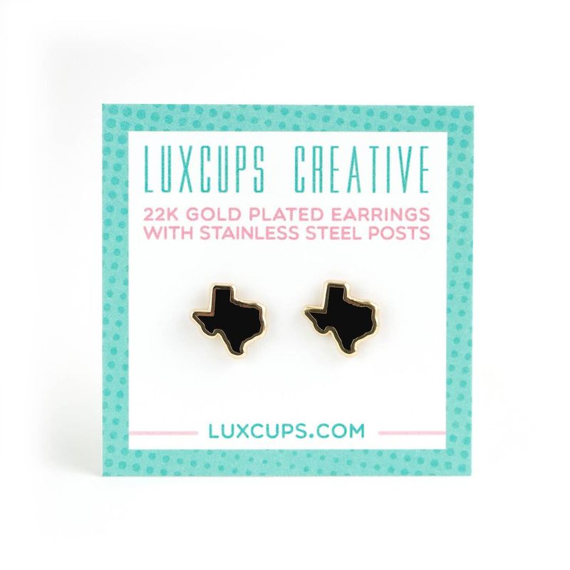 Texas Earrings - Black