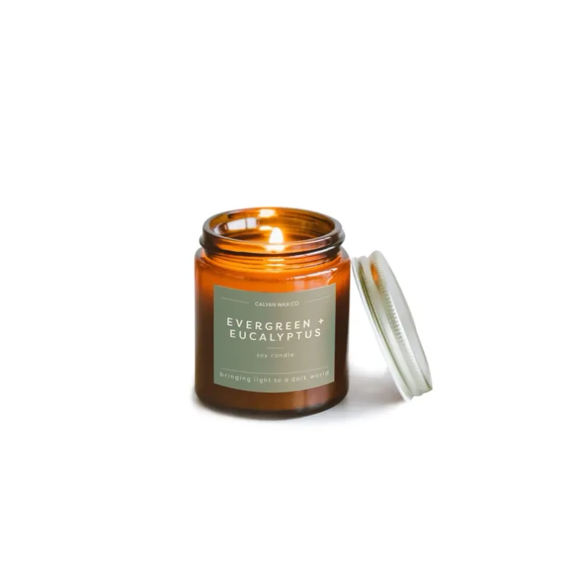Mini Evergreen + Eucalyptus Candle