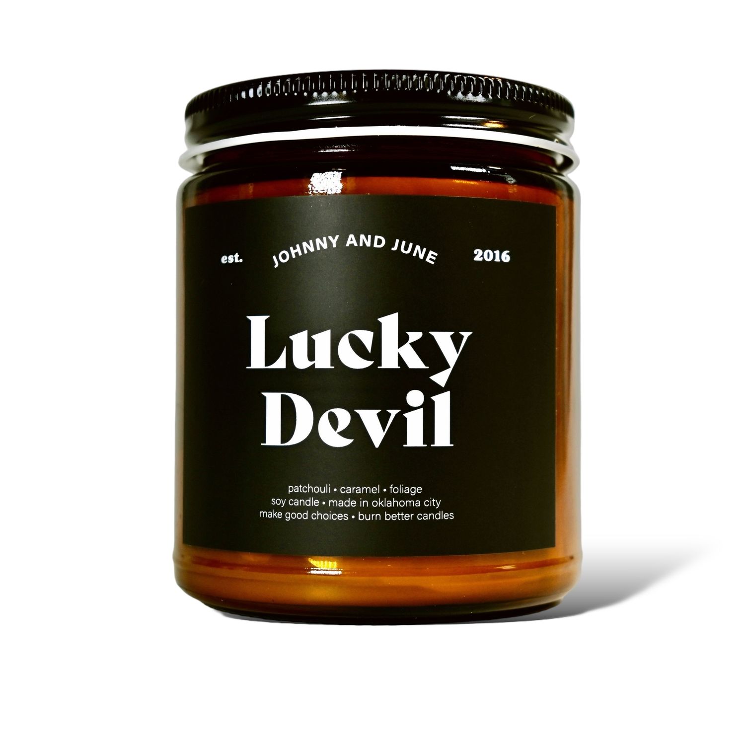 Lucky Devil 8oz Soy Candle
