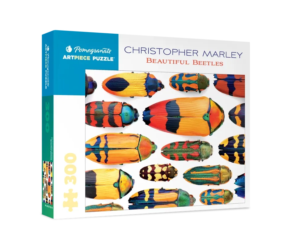 Christopher Marley: Beautiful Beetles 300-piece Jigsaw Puzzle