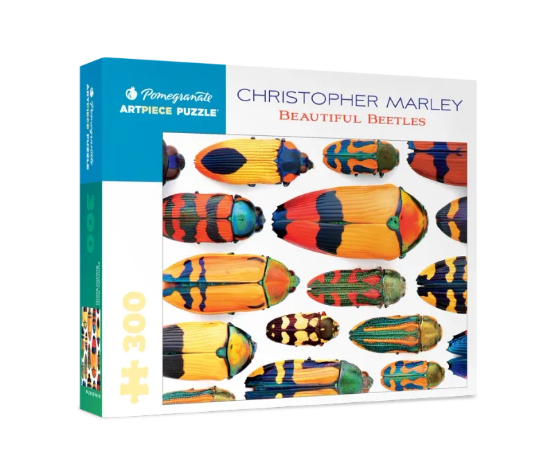 Christopher Marley: Beautiful Beetles 300-piece Jigsaw Puzzle