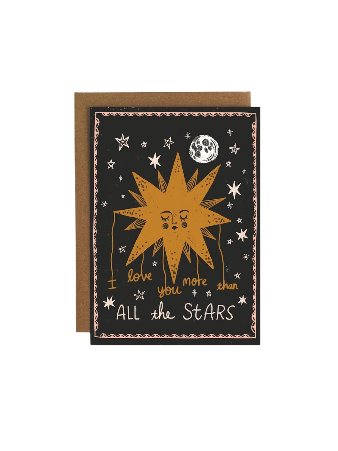 I Love You More than All the Stars Card