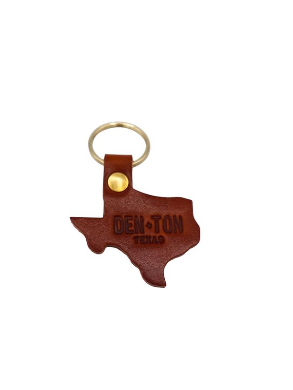 TX Keychain (Tan)