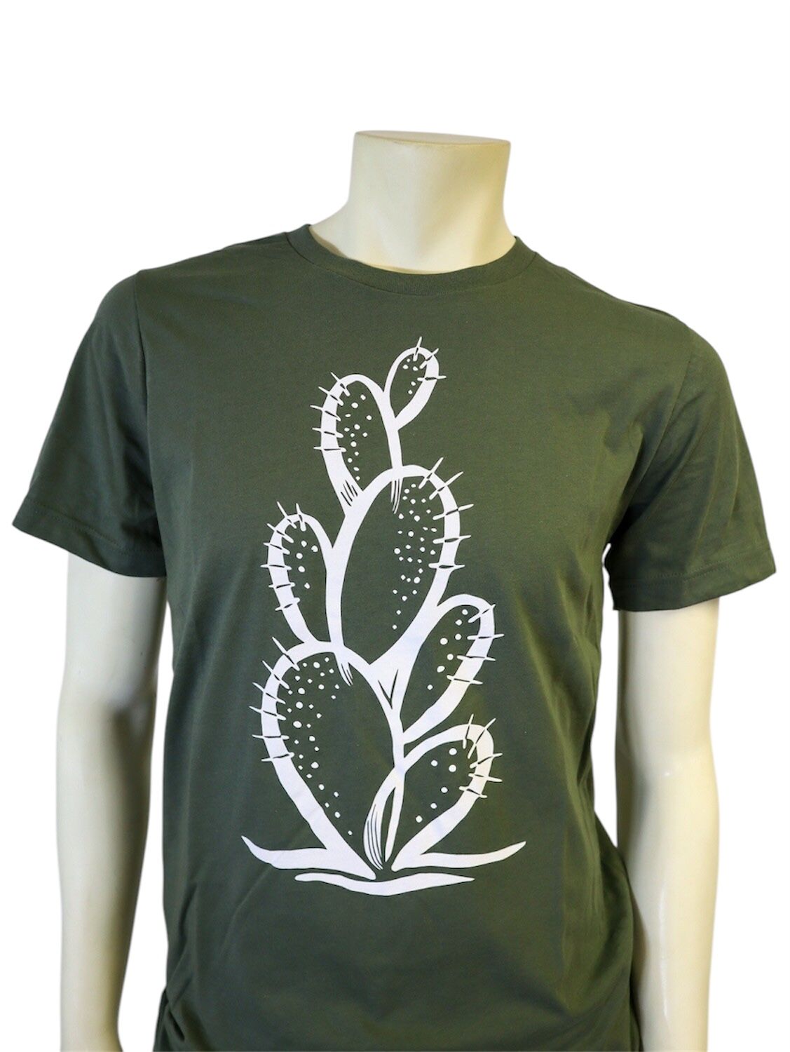 Military Green Cactus Tee