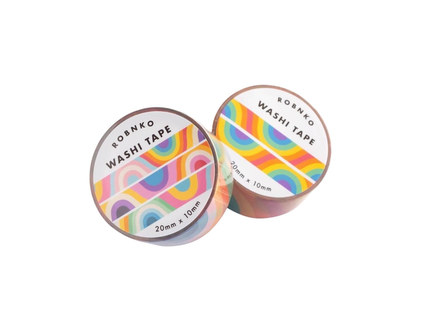 Retro Rainbow Washi Tape