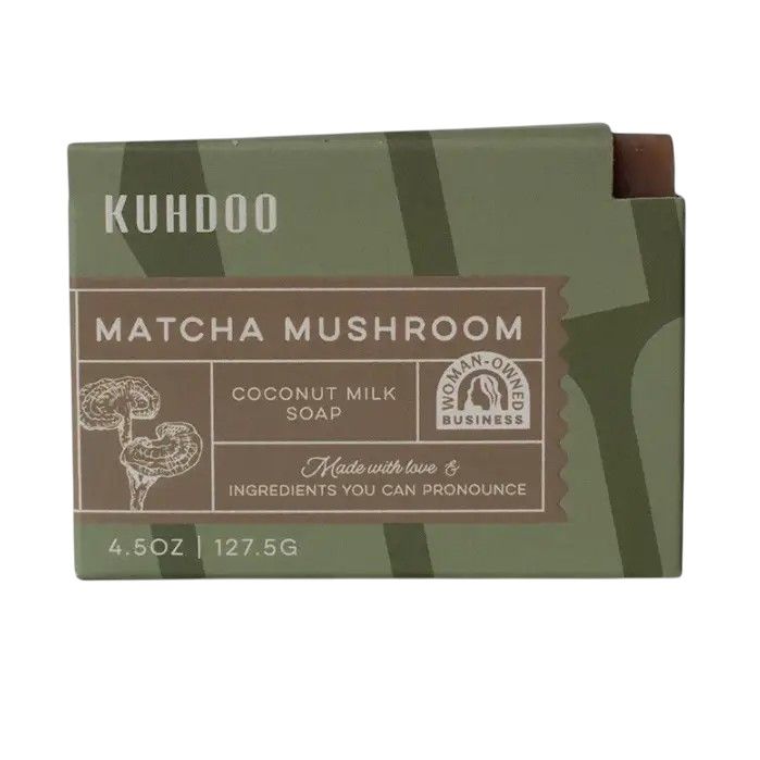 Matcha Mushroom Bar Soap