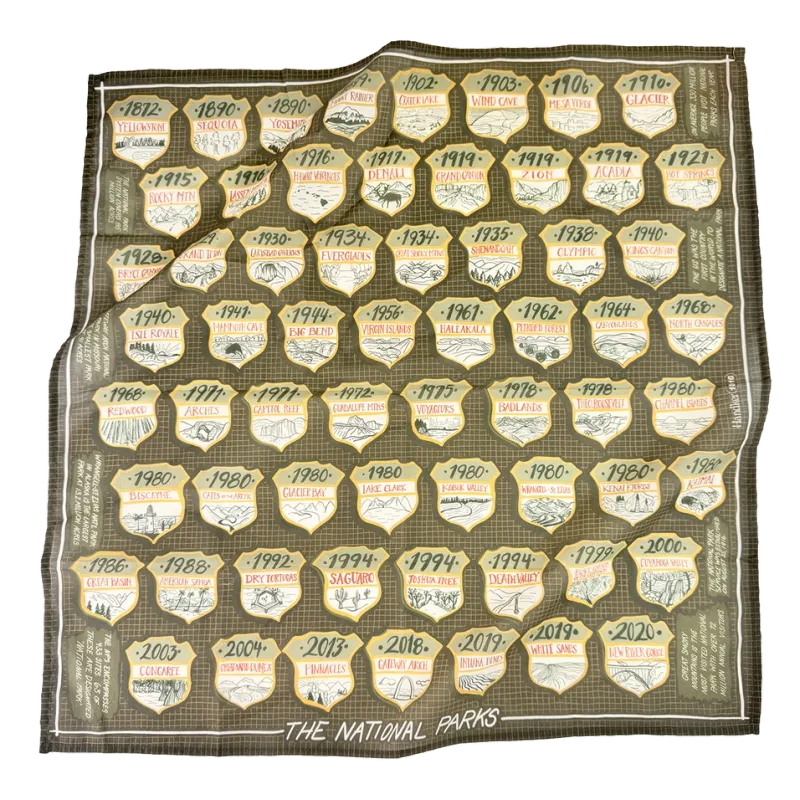 National Park Bandana