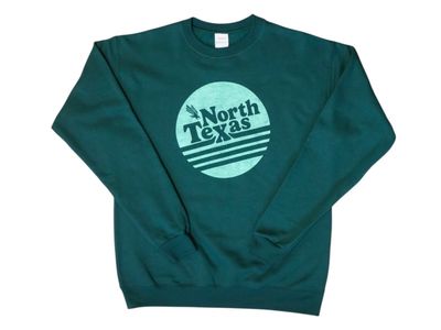 Vintage North Texas Sweatshirt Forest