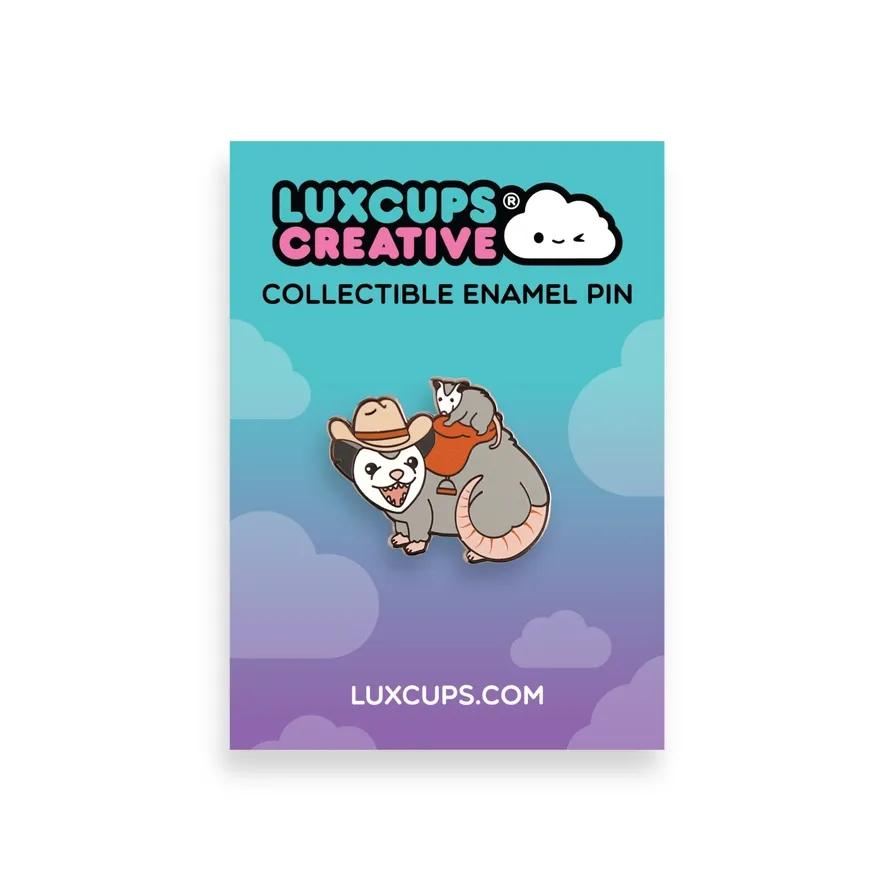 Possum Posse Pin