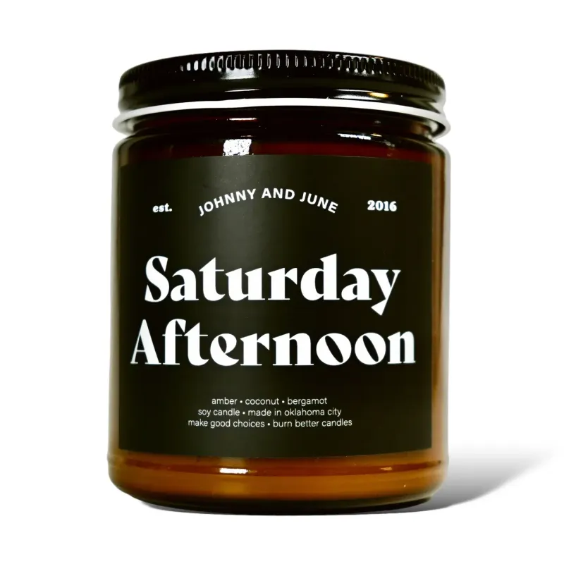 Saturday Afternoon 8oz Soy Candle