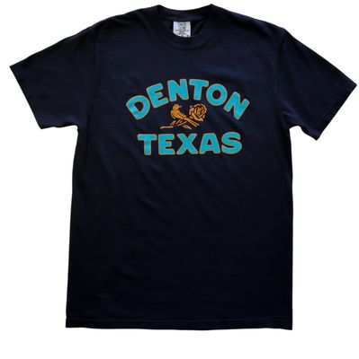 Denton Rose Tee - Black