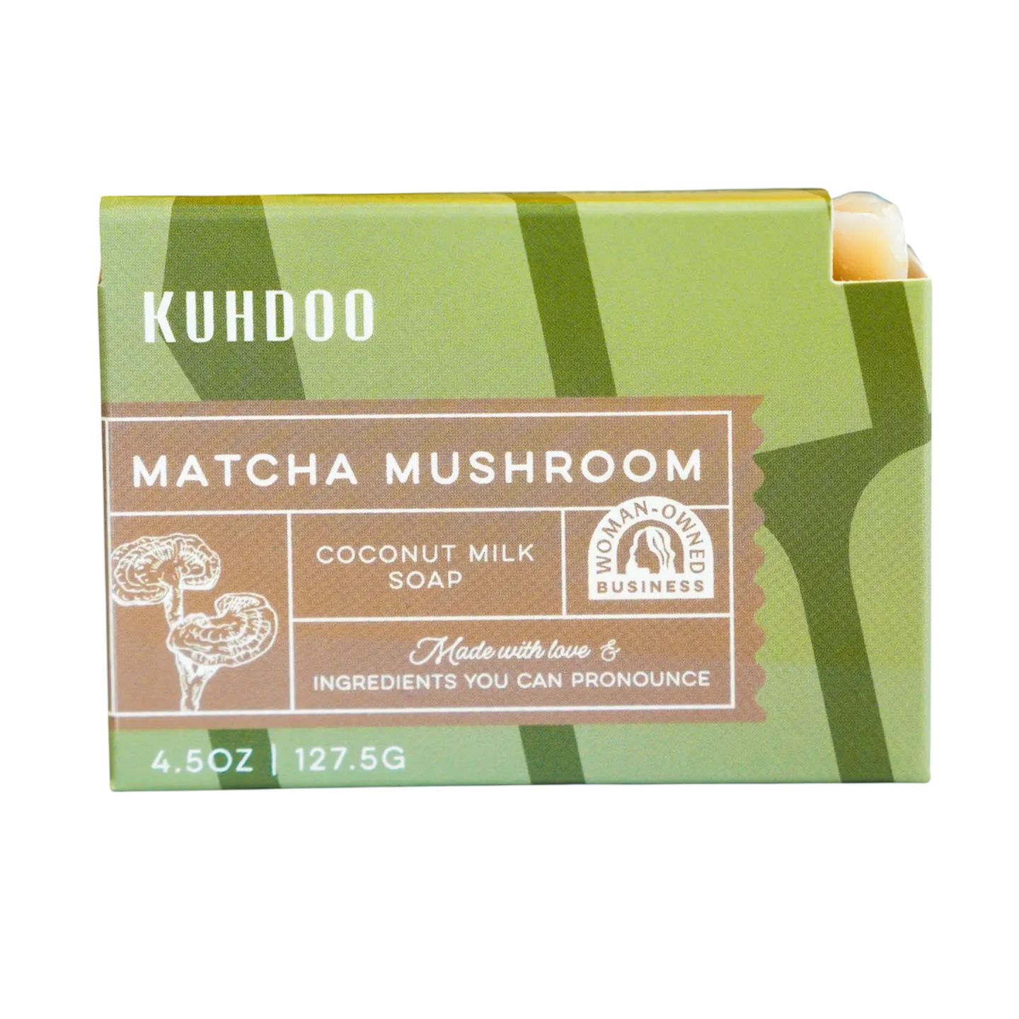 Matcha Mushroom Bar Soap