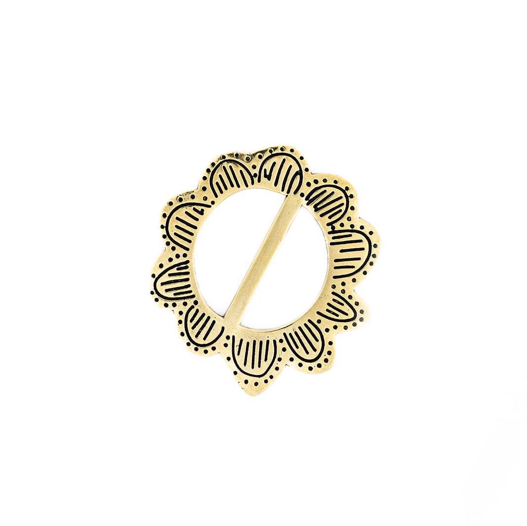 Monica Brass Bandana Slide