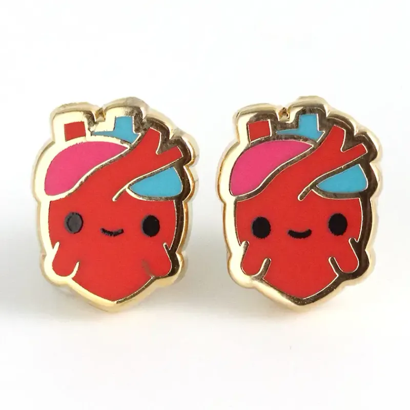 Anatomical Heart Earrings