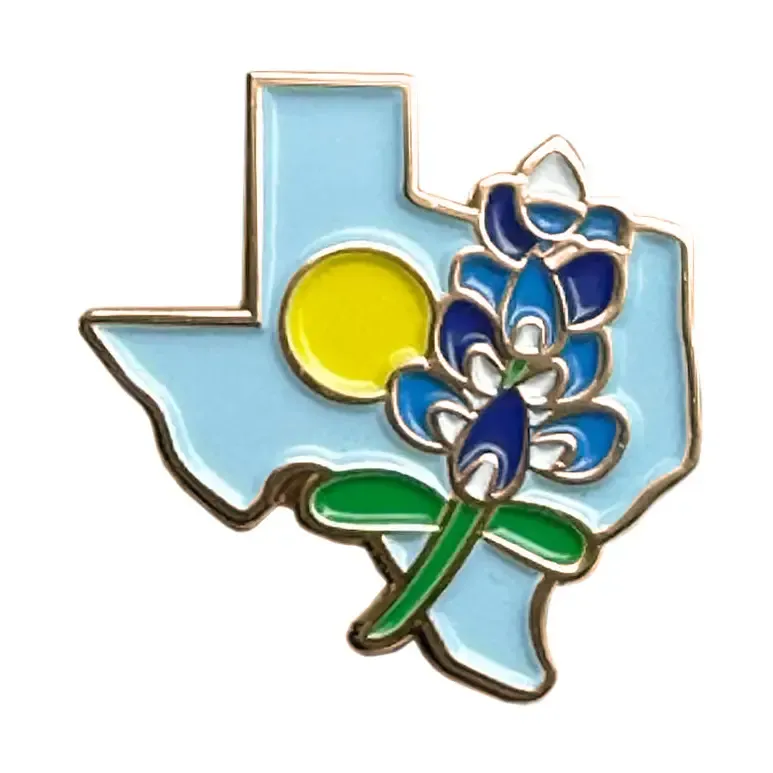 Texas Bluebonnet Pin