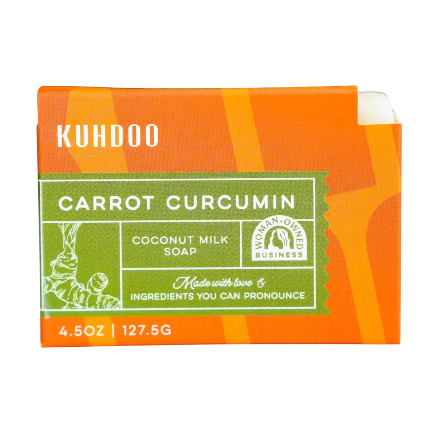 Carrot Curcumin Bar Soap