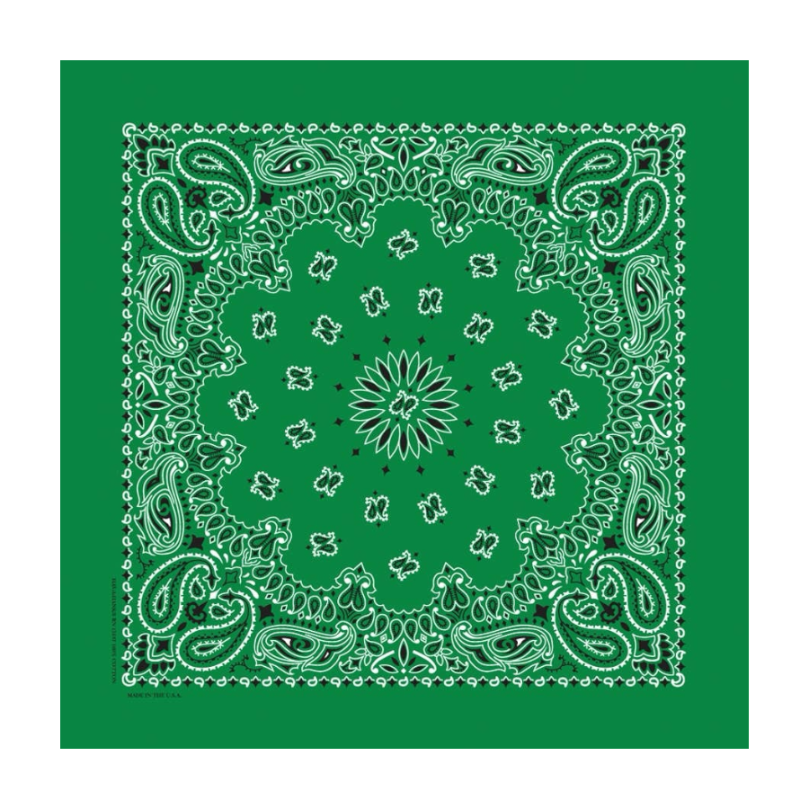 Kelly Green Bandana