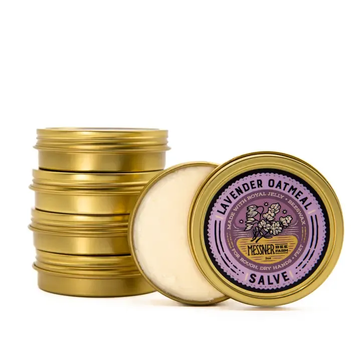 Beeswax and Jelly Salve - Lavender Oatmeal