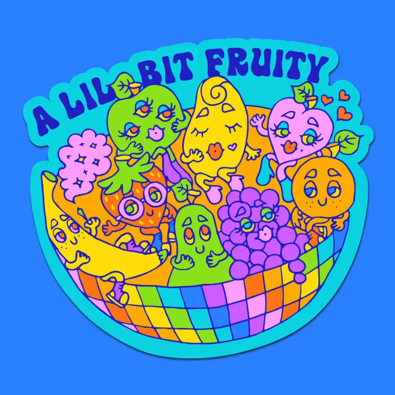 Lil Bit Fruity Sticker