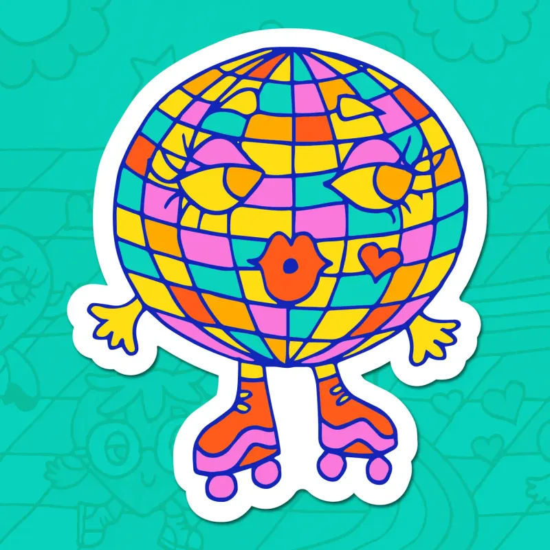 Disco Queen Sticker