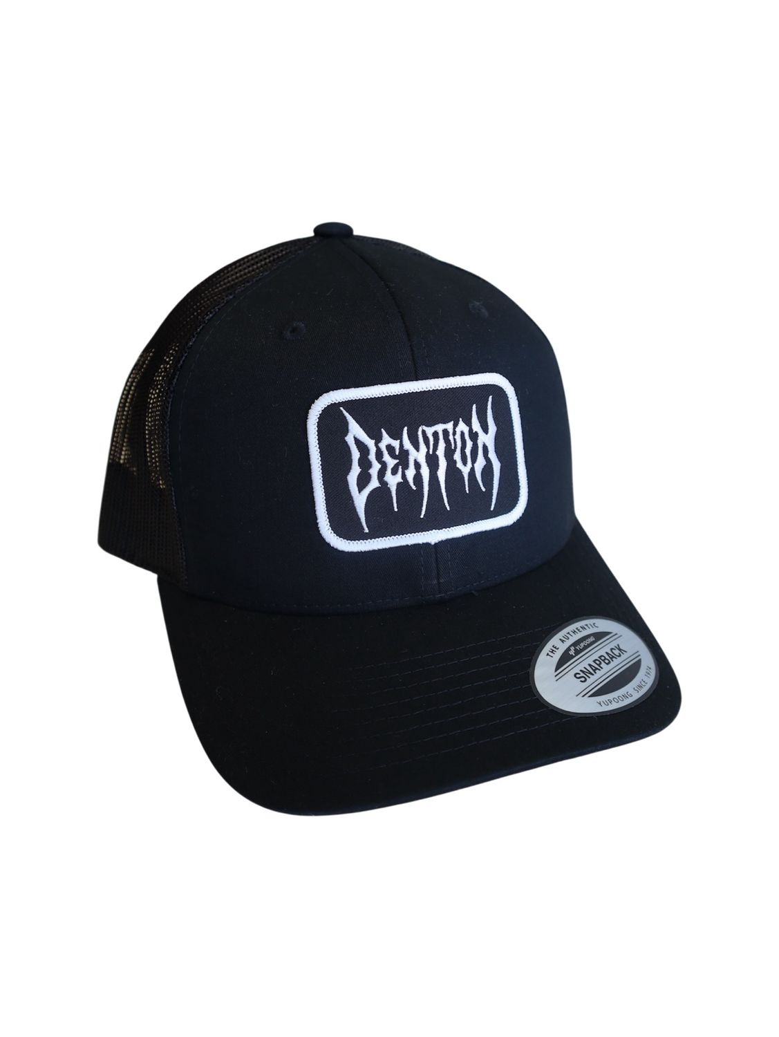 Denton Metal Trucker Cap- Black