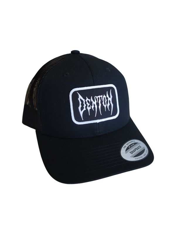 Denton Metal Trucker Cap- Black