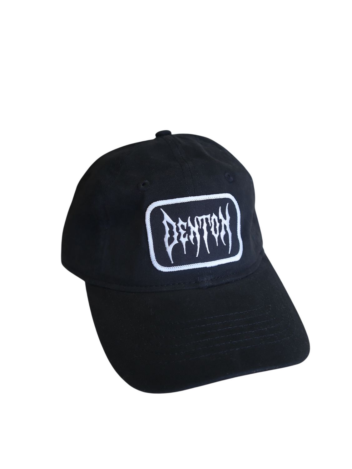 Denton Metal Unstructured Cap- Black