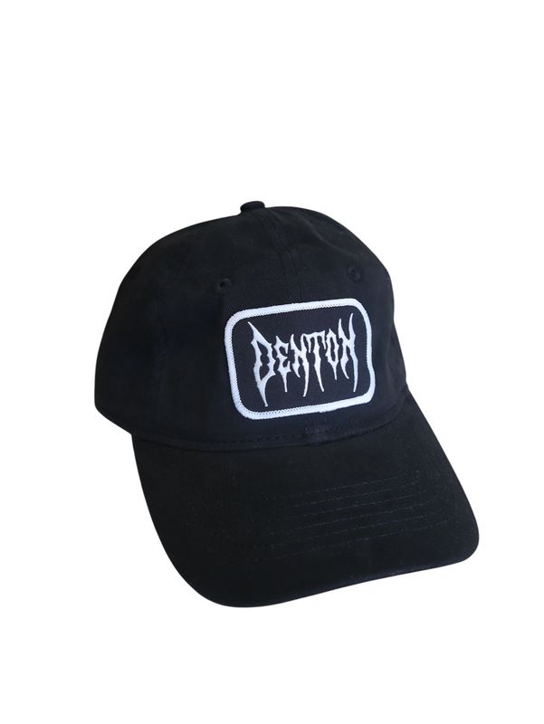 Denton Metal Unstructured Cap- Black