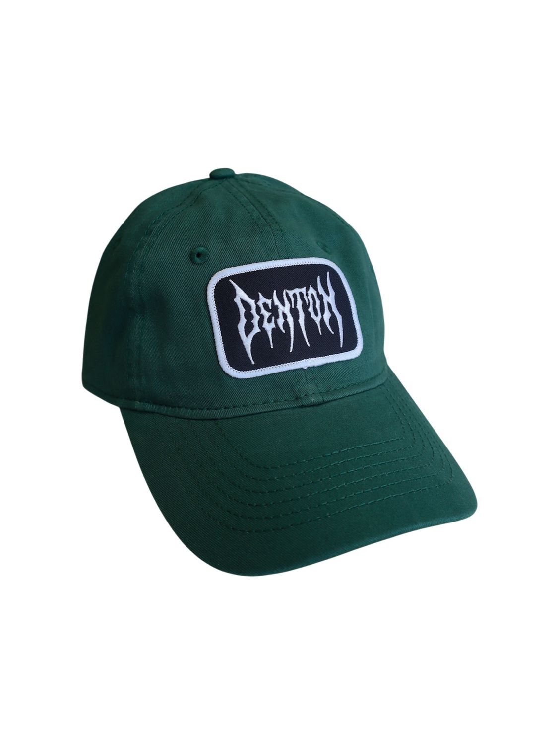 Denton Metal Unstructured Cap- Dark Green
