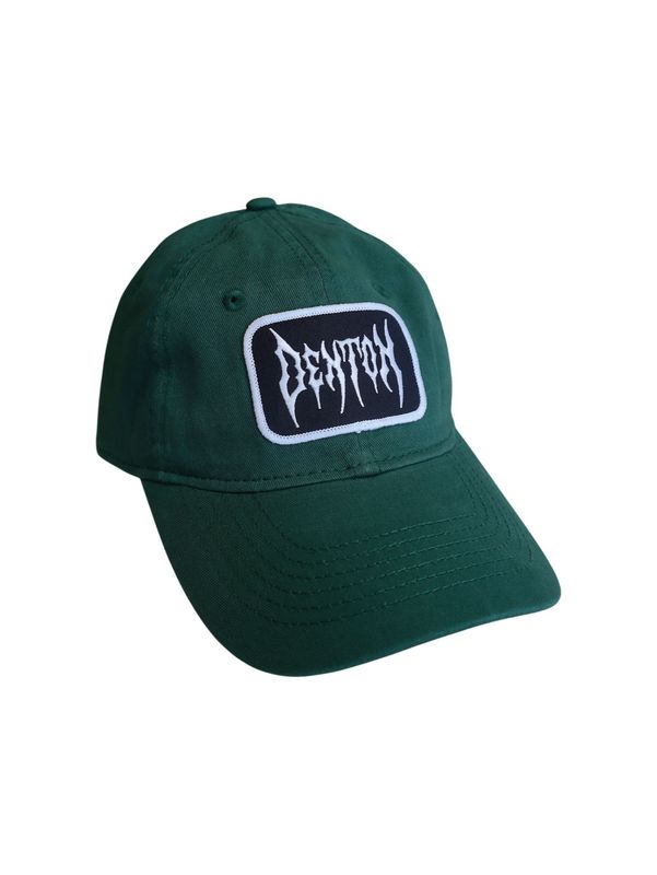 Denton Metal Unstructured Cap- Dark Green