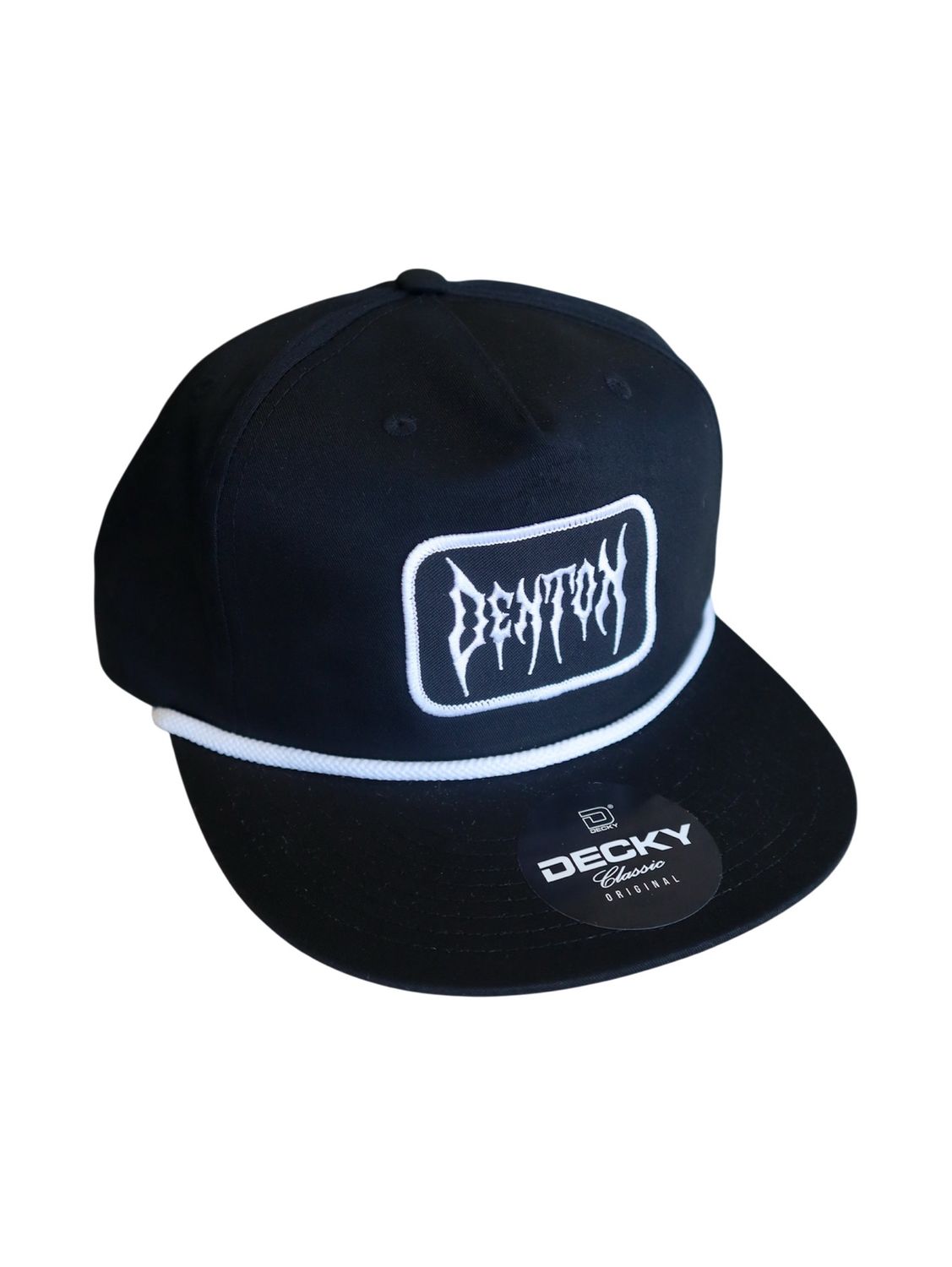Denton Metal Rope Cap- Black/White
