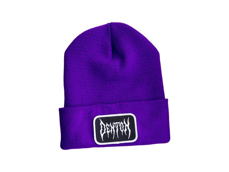 Denton Metal Beanie- Purple