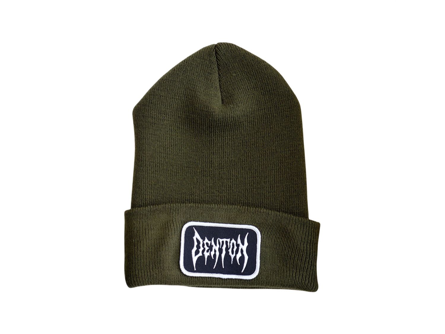 Denton Metal Beanie- Olive