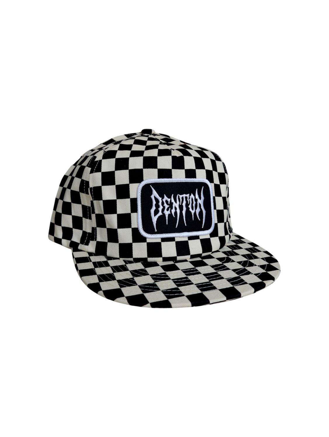 Denton Metal Checkered Hat- Checkerboard