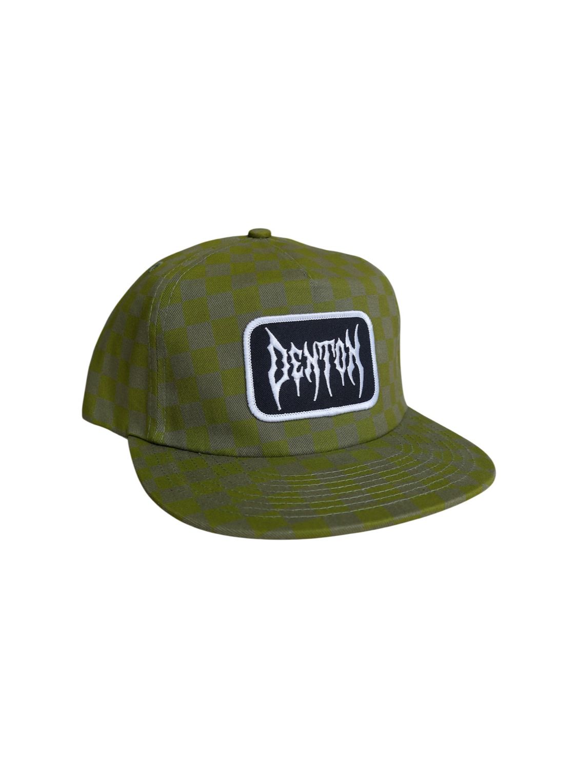 Denton Metal Checkered Hat- Cactus